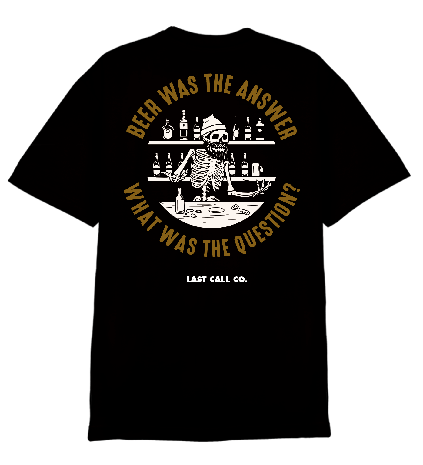 Last Call Co. Answer Short Sleeve T-Shirt