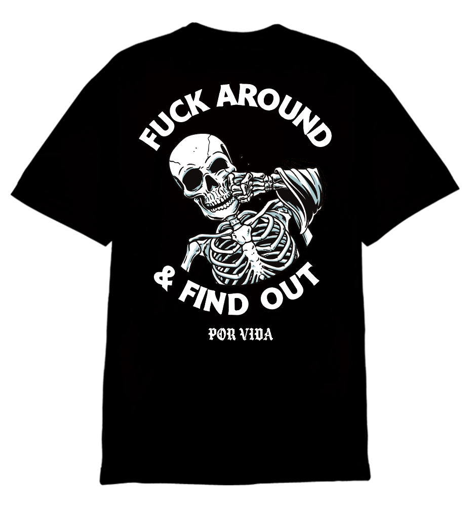 Last Call Co. FAFO Por Vida S/ S Tee