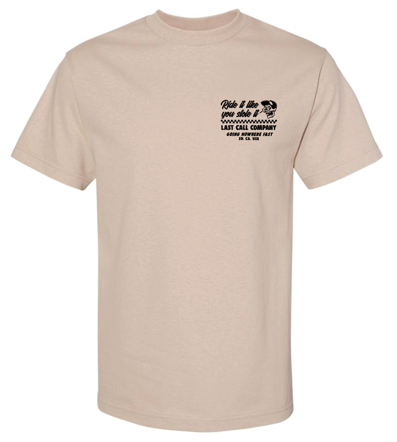 Last Call Co. Ride It Badge S/S Tee