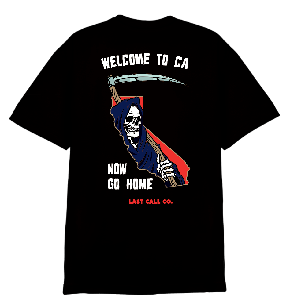 Last Call Co. Now Go Home Short Sleeve T-shirt
