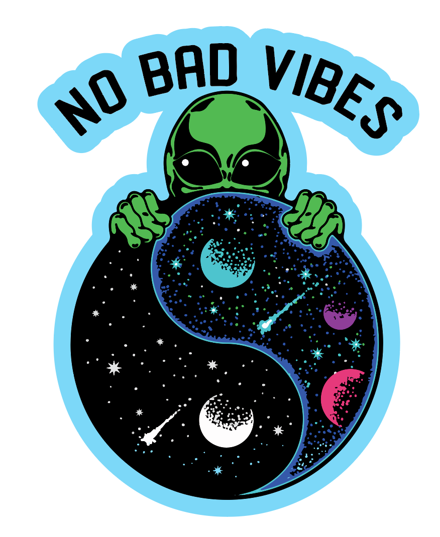 Bad Vibes Sticker