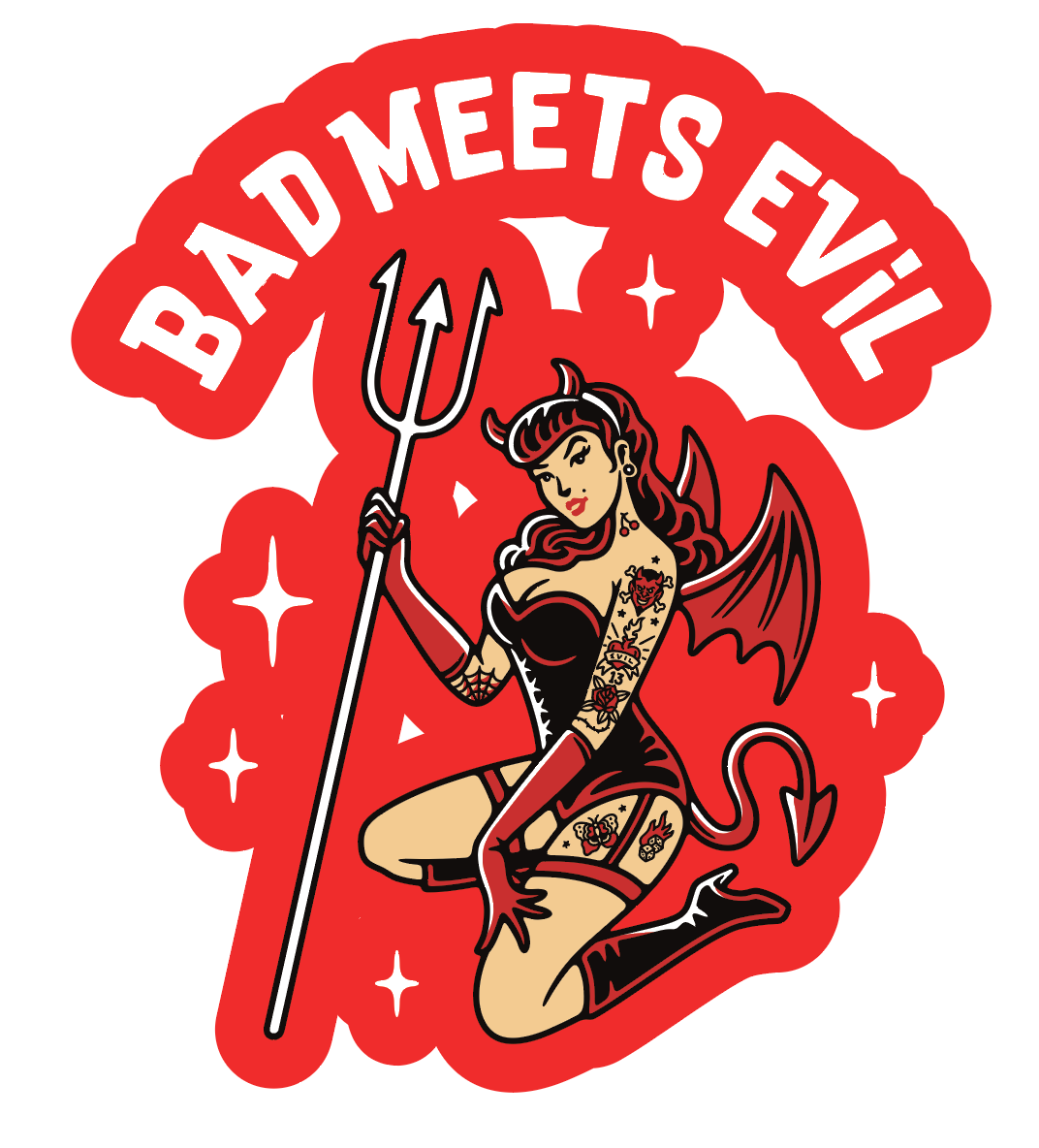 Bad Meets Evil Sticker