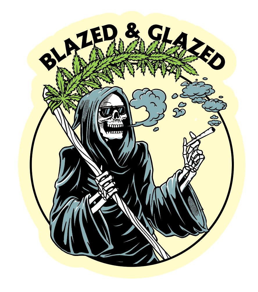 Blazed & Glazed Sticker