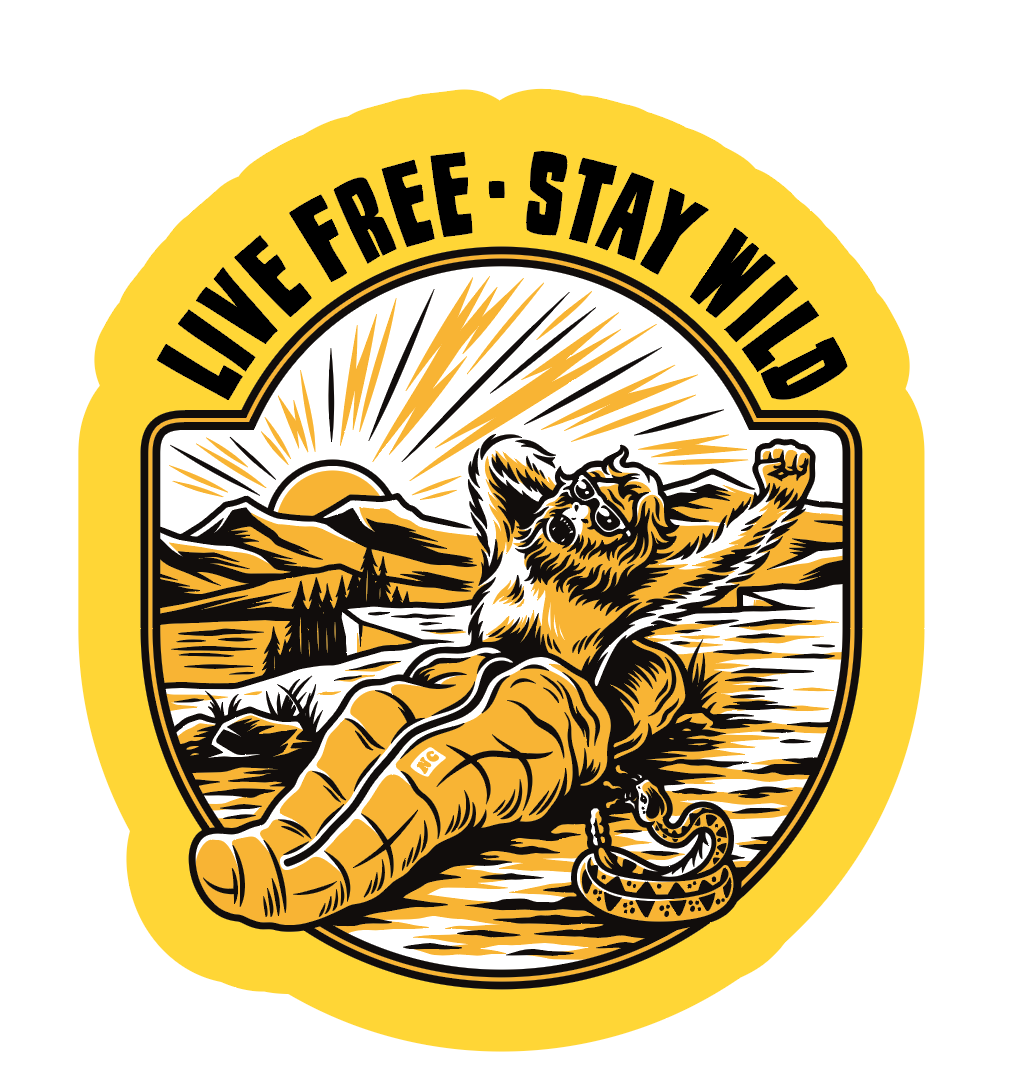 Stay Wild Sticker