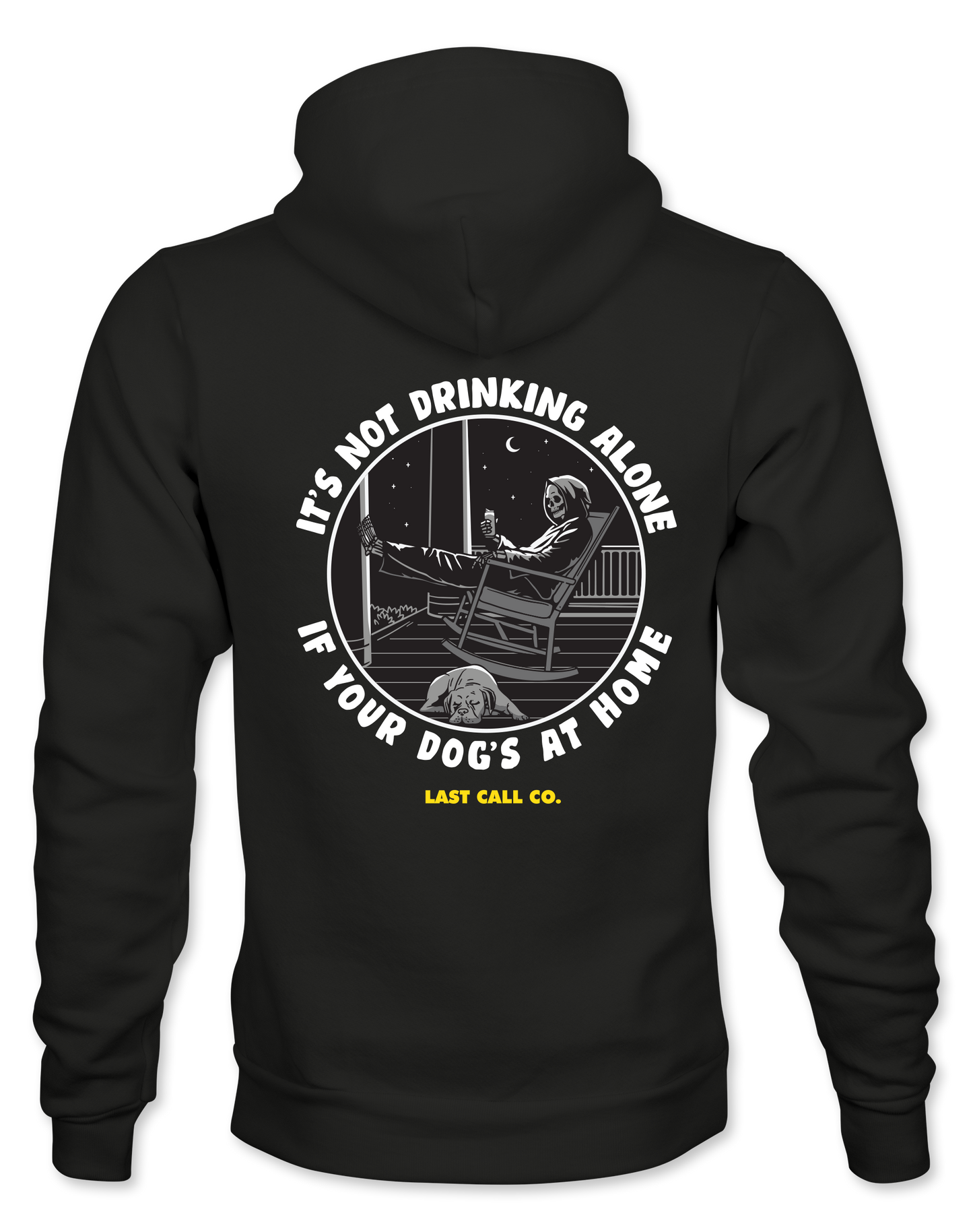 Last Call Co. Alone Zip Fleece Hoodie ** 3XL ONLY **