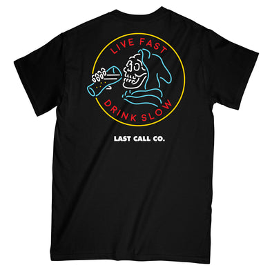 Last Call Co. CLASSICS Drink Slow T-shirt