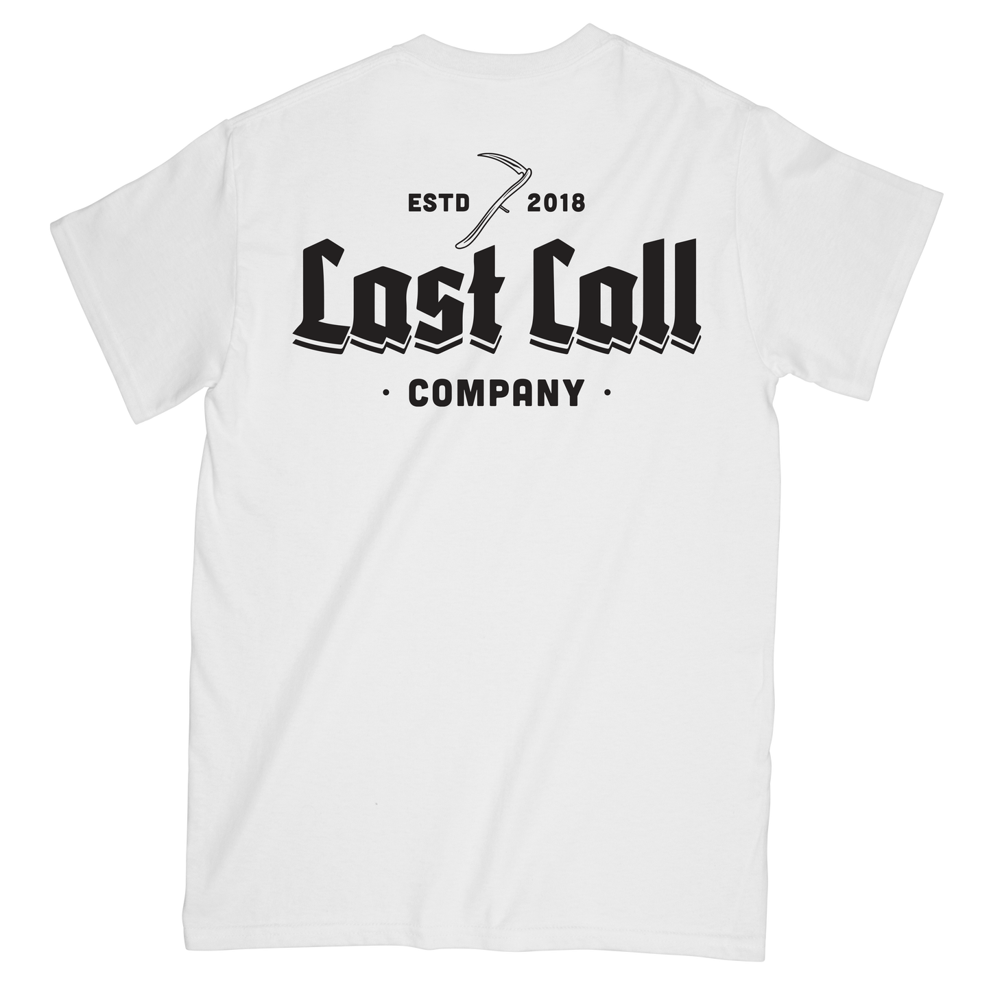 Last Call Co. Established Short Sleeve LOGO T-shirt ** 3 XL ONLY **