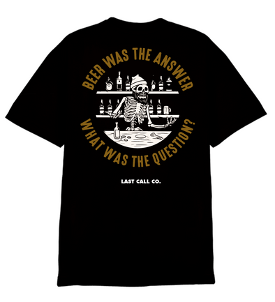 Last Call Co. Answer Short Sleeve T-Shirt