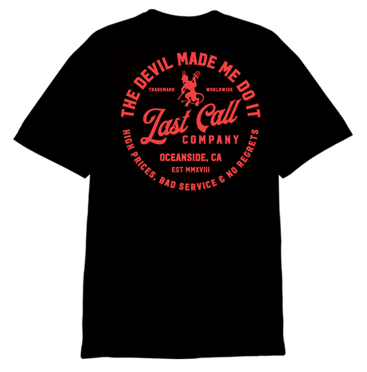 Last Call Co. Devil Made Badge S/S Tee