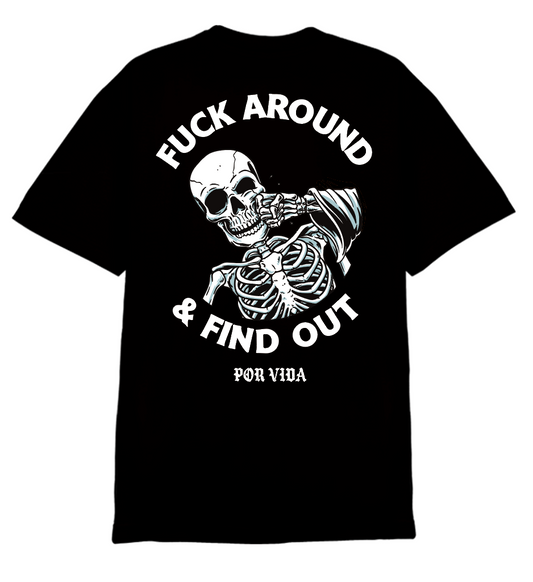 Last Call Co. FAFO Por Vida S/ S Tee