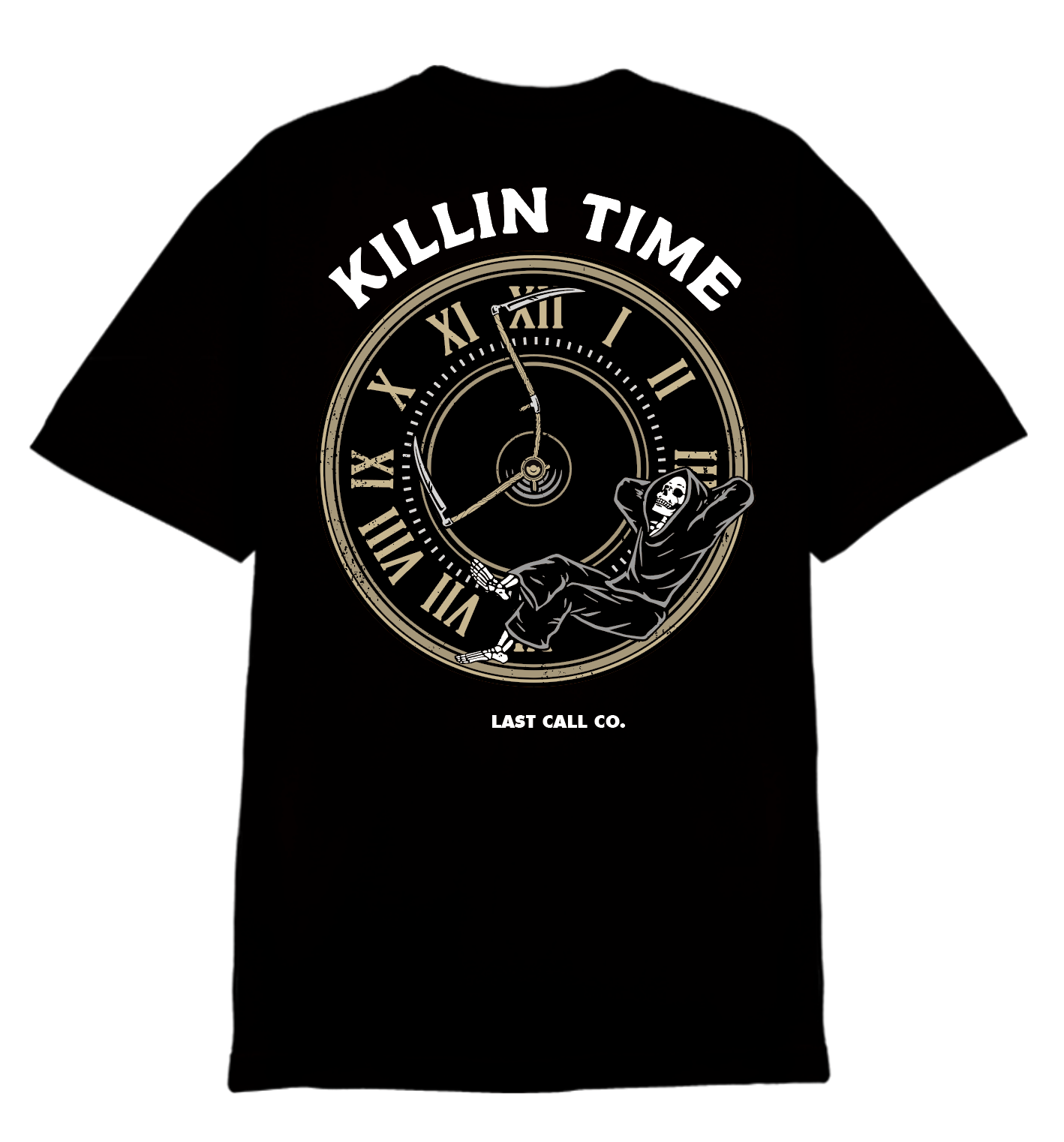 Last Call Co. Killin' Time Short Sleeve T-Shirt