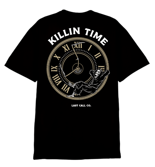 Last Call Co. Killin' Time Short Sleeve T-Shirt