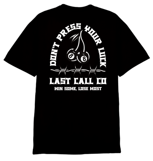 Last Call Co. Press Badge S/S Tee