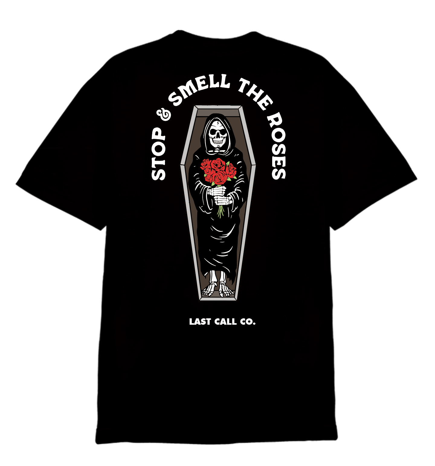 Last Call Co. Roses 2 Short Sleeve T-Shirt