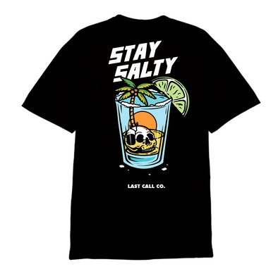 Last Call Co. Salty Short Sleeve T-Shirt