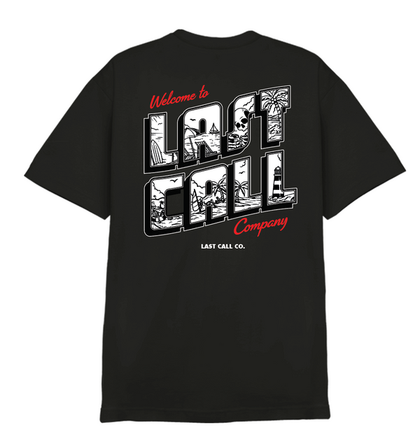 Last Call Co. Sign Short Sleeve T-shirt