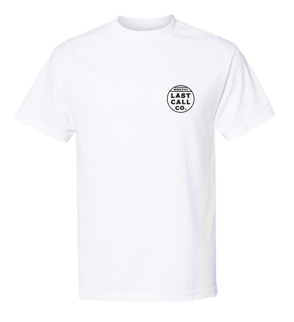 Last Call Co. Classics Liver Short Sleeve T-shirt ** S, M & L ONLY **
