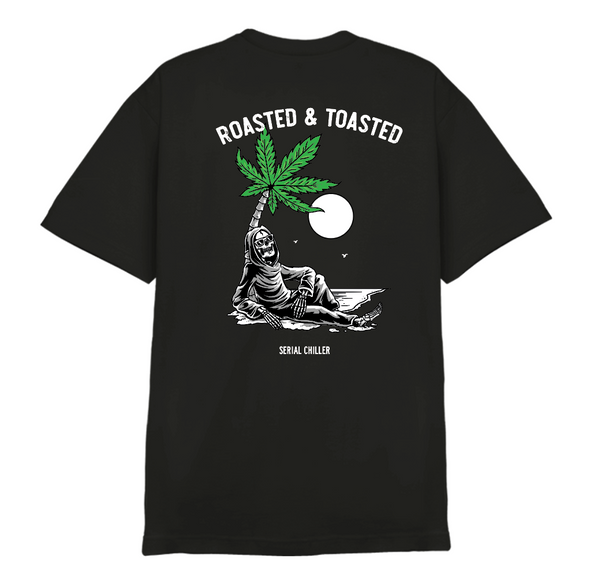 Serial Chiller by Last Call Co. Roasted Short Sleeve T-shirt ** S, M & XL ONLY **