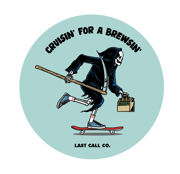 Last Call Co. Brewsin' Sticker