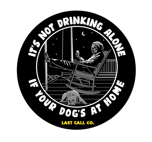 Last Call Co. Alone Sticker