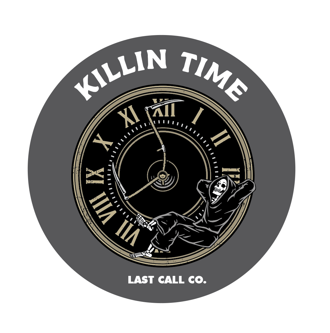 Killin' Time Sticker – Last Call Co.