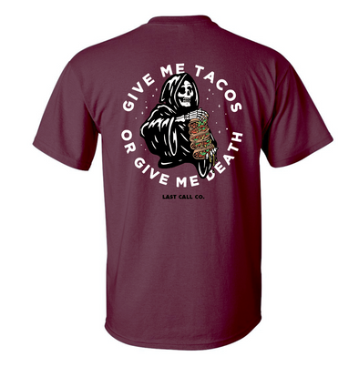 Last Call Co. CLASSICS Tacos Short Sleeve T-shirt