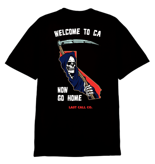 Last Call Co. Now Go Home Short Sleeve T-shirt