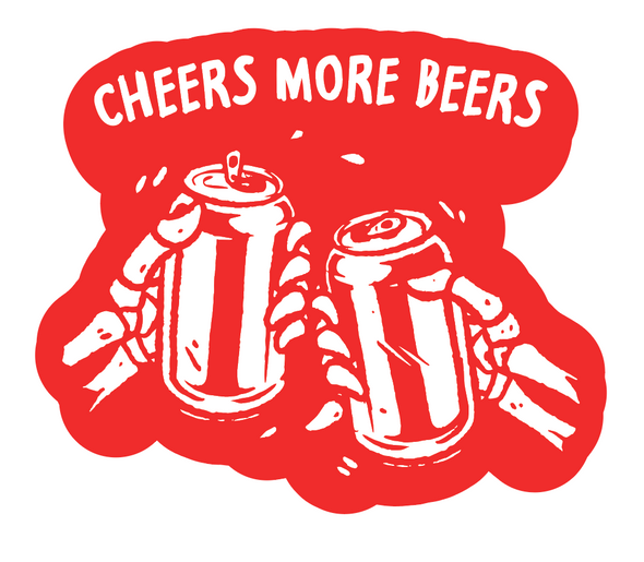 Cheers Sticker