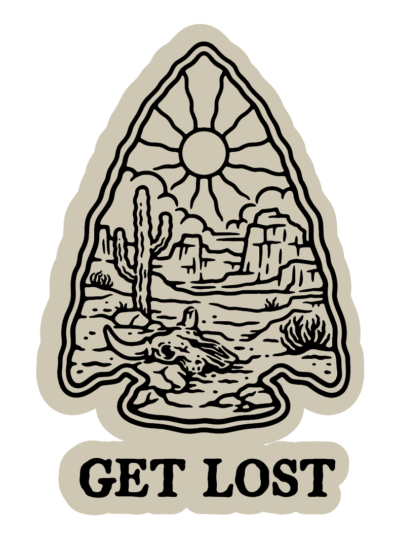 Get Lost Sticker – Last Call Co.