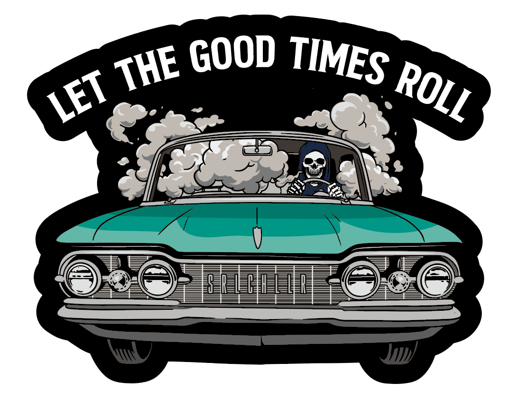 Good Times Roll Sticker – Last Call Co.