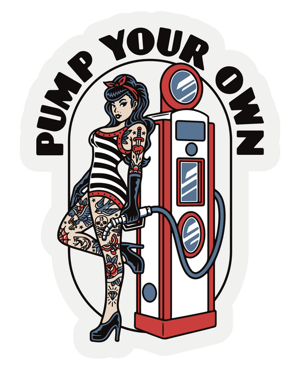 Pump Your Own Sticker