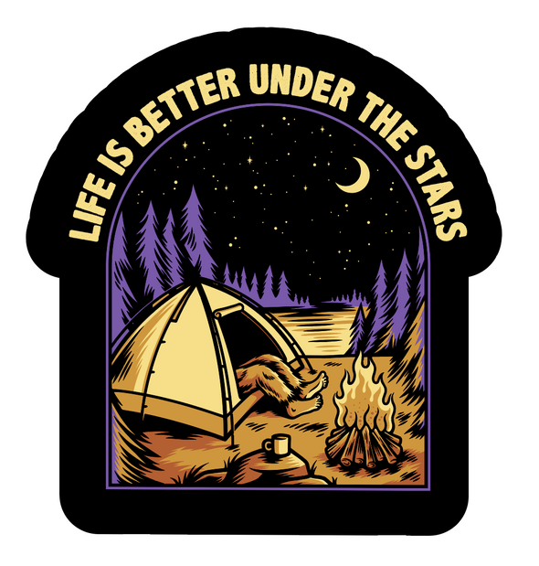 Under the Stars Sticker