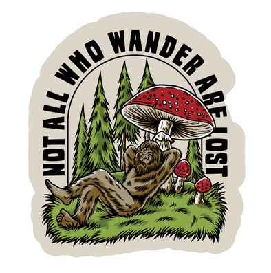 Wander Lost Sticker