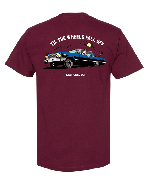 Last Call Co. CLASSICS Wheels Short Sleeve T-Shirt