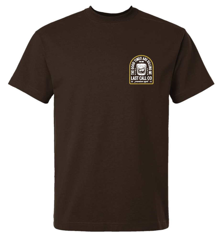 Last Call Co. Good Times Badge Short Sleeve T-Shirt