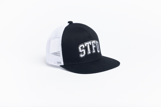 Last Call Co STFU Trucker Hat Por Vida Collection