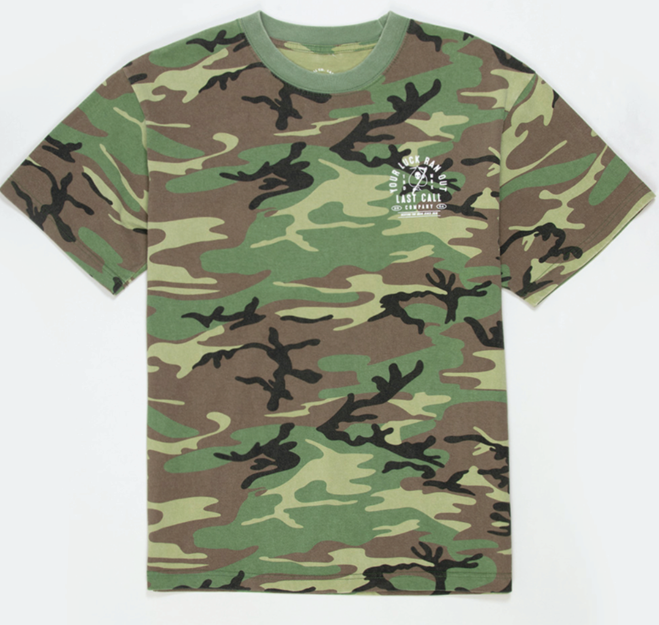 Last Call Co. Luck Ran Camo S/S Tee