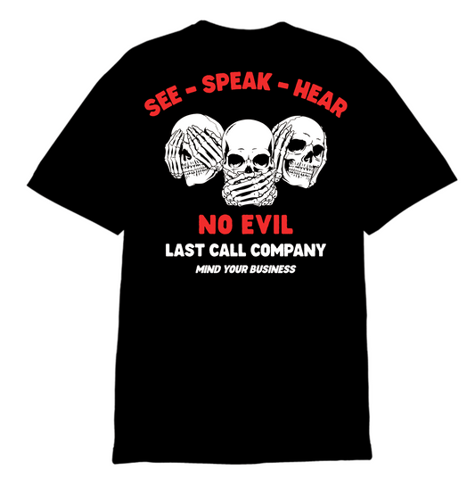 Last Call Co. No Evil Badge