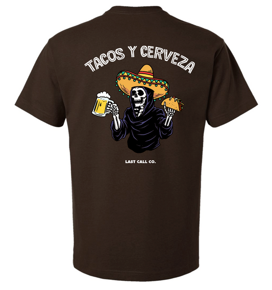 Last Call Co. Tacos Y Cerveza S/S Tee