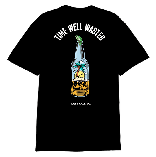 Last Call Co. Well Wasted S/S Tee