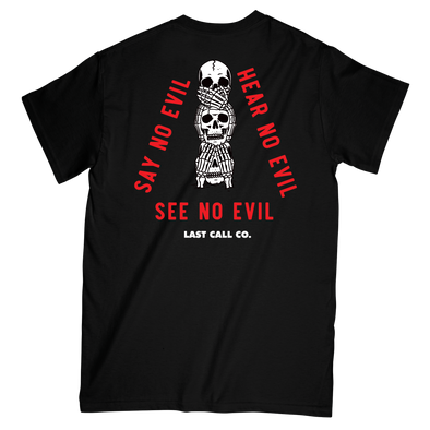Last Call Co. CLASSICS 3 Rules Short Sleeve T-shirt **  S & M ONLY **