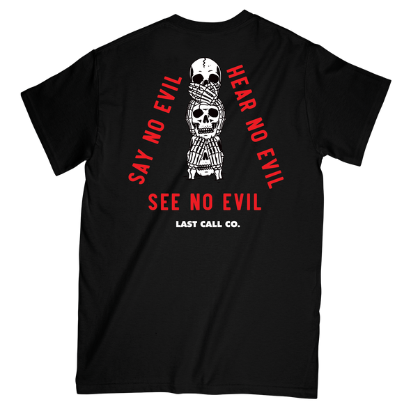Last Call Co. CLASSICS 3 Rules Short Sleeve T-shirt **  S & M ONLY **