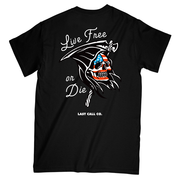 Last Call Co. CLASSICS Live Free T-shirt