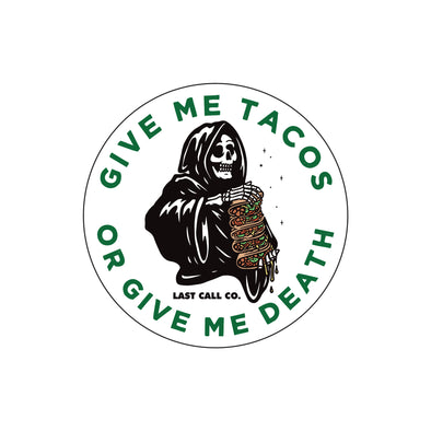 Last Call Co. Tacos Sticker
