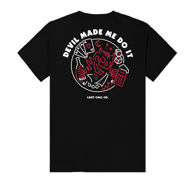 Last Call Co. CLASSICS Devil Short Sleeve T-shirt