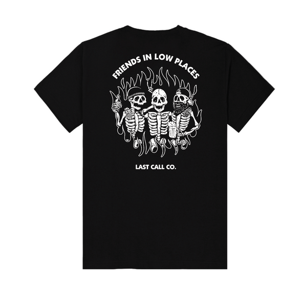 Last Call Co. CLASSICS Low Places Short Sleeve T-shirt