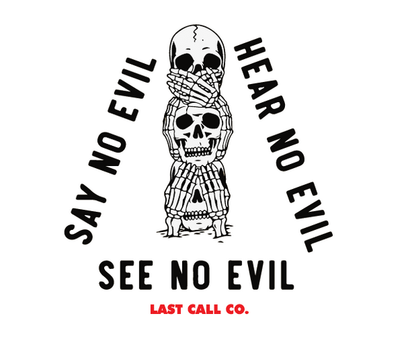 Last Call Co. 3 Rules Sticker