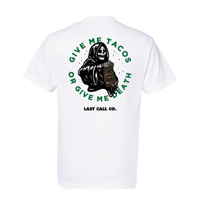 Last Call Co. CLASSICS Tacos Short Sleeve T-shirt