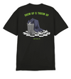 Last Call Co. Show Up Short Sleeve T-shirt ** S & M ONLY **