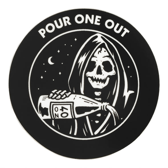 Last Call Co. Pour One Out Sticker